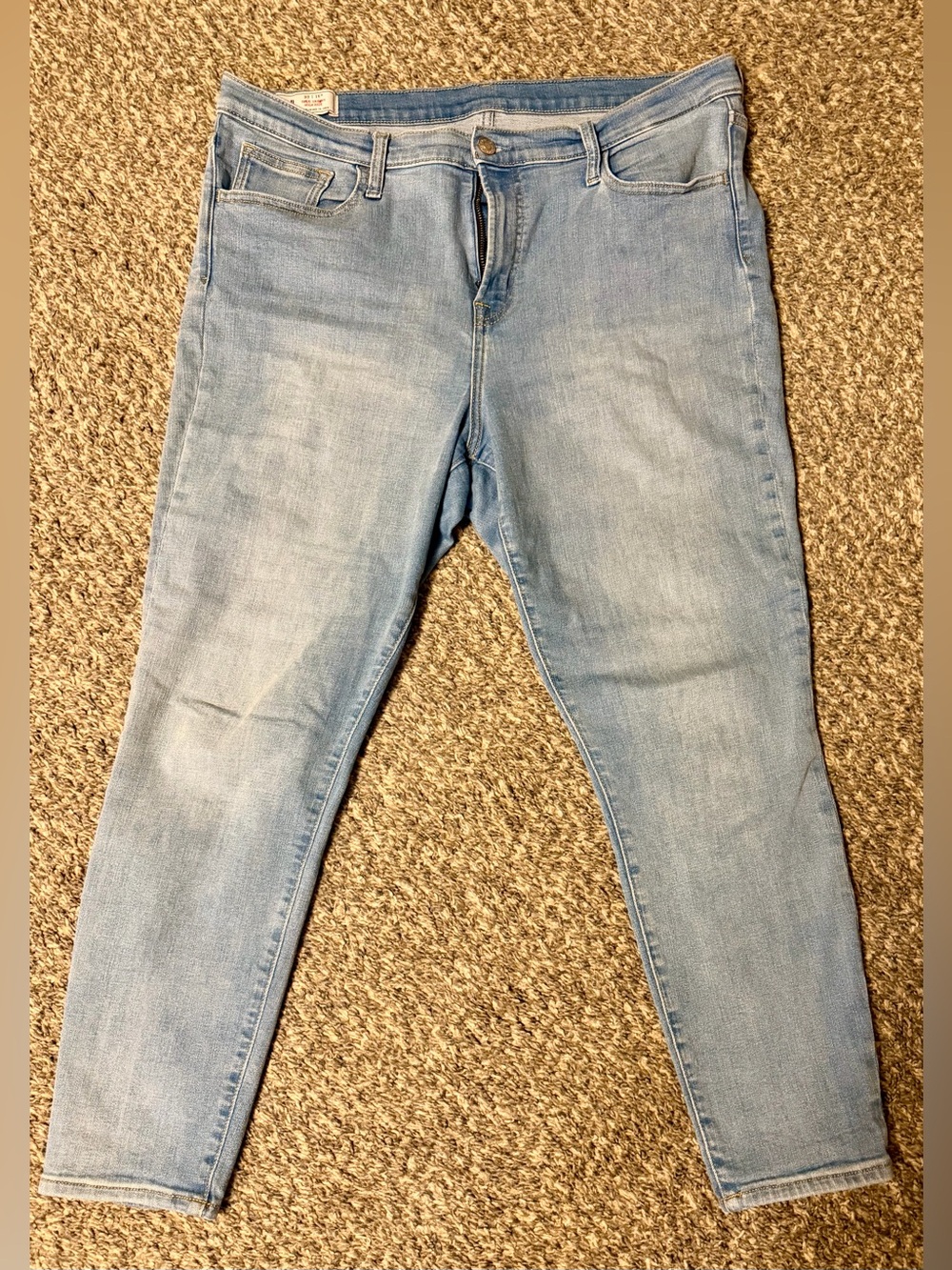 Womens GAP true skinny high rise size 16